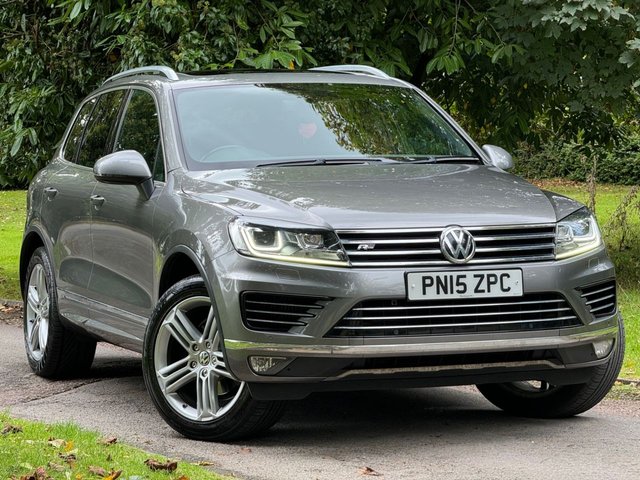 2015 15 Volkswagen Touareg 3.0 V6 R-LINE TDI BLUEMOTION TECHNOLOGY 5d 259 BHP
