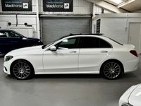 USED 2014 14 MERCEDES-BENZ C-CLASS 2.1 C220 BLUETEC AMG LINE PREMIUM PLUS 4d 170 BHP PANROOF+19"ALLOYS+REAL LEATHER