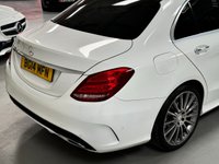 USED 2014 14 MERCEDES-BENZ C-CLASS 2.1 C220 BLUETEC AMG LINE PREMIUM PLUS 4d 170 BHP PANROOF+19"ALLOYS+REAL LEATHER