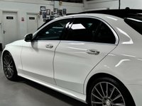 USED 2014 14 MERCEDES-BENZ C-CLASS 2.1 C220 BLUETEC AMG LINE PREMIUM PLUS 4d 170 BHP PANROOF+19"ALLOYS+REAL LEATHER
