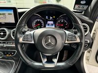 USED 2014 14 MERCEDES-BENZ C-CLASS 2.1 C220 BLUETEC AMG LINE PREMIUM PLUS 4d 170 BHP PANROOF+19"ALLOYS+REAL LEATHER