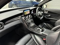 USED 2014 14 MERCEDES-BENZ C-CLASS 2.1 C220 BLUETEC AMG LINE PREMIUM PLUS 4d 170 BHP PANROOF+19"ALLOYS+REAL LEATHER