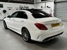 USED 2014 14 MERCEDES-BENZ C-CLASS 2.1 C220 BLUETEC AMG LINE PREMIUM PLUS 4d 170 BHP PANROOF+19"ALLOYS+REAL LEATHER