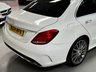 USED 2014 14 MERCEDES-BENZ C-CLASS 2.1 C220 BLUETEC AMG LINE PREMIUM PLUS 4d 170 BHP PANROOF+19"ALLOYS+REAL LEATHER