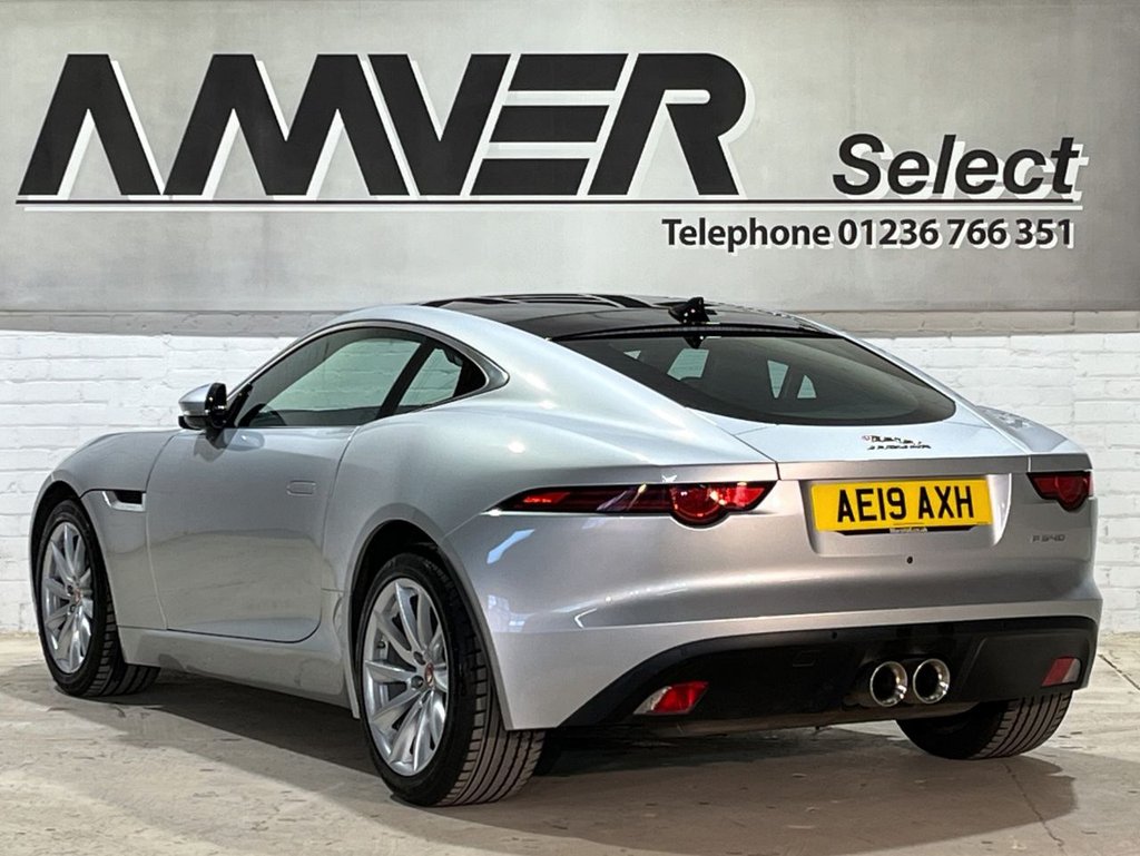 USED 2019 19 JAGUAR F-TYPE 3.0 V6 2d AUTO 336 BHP COUPE