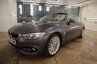 USED 2016 66 BMW 4 SERIES 2.0 430I LUXURY 2d 248 BHP SUPERB CONDITION WITH SIX BMW SERVICES ONLY COVERED 53,000 MILES