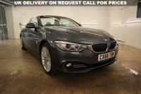 USED 2016 66 BMW 4 SERIES 2.0 430I LUXURY 2d 248 BHP SUPERB CONDITION WITH SIX BMW SERVICES ONLY COVERED 53,000 MILES