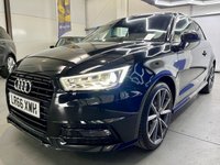 USED 2016 66 AUDI A1 1.4 TFSI CoD Black Edition Hatchback 3dr Petrol Manual Euro 6 (s/s) (150 ps) &pound;4K Extras, DAB Radio, &pound;35 Yearly Tax