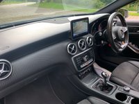 USED 2018 18 MERCEDES-BENZ A-CLASS 1.6 A 160 AMG LINE 5d 102 BHP 2018 MERCEDES A160 AMG-LINE 5DR - 1 FORMER KEEPER - 20,562 MILES ONLY - 1/2 LEATHER / ALCANTARA - SERVICE HISTORY - APPLE CAR PLAY - REAR REVERSING CAMERAS