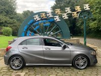 USED 2018 18 MERCEDES-BENZ A-CLASS 1.6 A 160 AMG LINE 5d 102 BHP 2018 MERCEDES A160 AMG-LINE 5DR - 1 FORMER KEEPER - 20,562 MILES ONLY - 1/2 LEATHER / ALCANTARA - SERVICE HISTORY - APPLE CAR PLAY - REAR REVERSING CAMERAS
