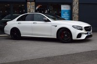 USED 2018 18 MERCEDES-BENZ E-CLASS 4.0 AMG E 63 S 4MATIC PREMIUM 4d 604 BHP FMBSH-PANROOF-BUCKETS SEATS