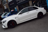 USED 2018 18 MERCEDES-BENZ E-CLASS 4.0 AMG E 63 S 4MATIC PREMIUM 4d 604 BHP FMBSH-PANROOF-BUCKETS SEATS