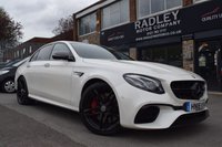 USED 2018 18 MERCEDES-BENZ E-CLASS 4.0 AMG E 63 S 4MATIC PREMIUM 4d 604 BHP FMBSH-PANROOF-BUCKETS SEATS