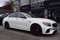 USED 2018 18 MERCEDES-BENZ E-CLASS 4.0 AMG E 63 S 4MATIC PREMIUM 4d 604 BHP FMBSH-PANROOF-BUCKETS SEATS
