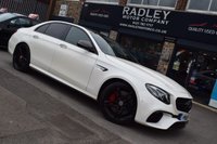 USED 2018 18 MERCEDES-BENZ E-CLASS 4.0 AMG E 63 S 4MATIC PREMIUM 4d 604 BHP FMBSH-PANROOF-BUCKETS SEATS