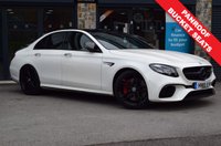 USED 2018 18 MERCEDES-BENZ E-CLASS 4.0 AMG E 63 S 4MATIC PREMIUM 4d 604 BHP FMBSH-PANROOF-BUCKETS SEATS