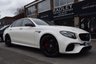 USED 2018 18 MERCEDES-BENZ E-CLASS 4.0 AMG E 63 S 4MATIC PREMIUM 4d 604 BHP FMBSH-PANROOF-BUCKETS SEATS