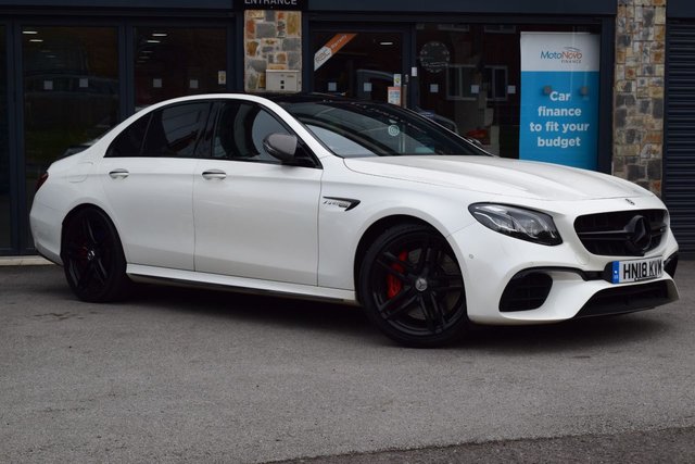 2018 18 Mercedes-Benz E-Class 4.0 AMG E 63 S 4MATIC PREMIUM 4d 604 BHP