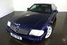 USED 2000 X MERCEDES-BENZ SL 3.2 SL320 2d 221 BHP-Fantastic low mileage example-The Designo SL Edition Mercedes is the individual range for exclusive paint finishes and high-quality interior appointments. This example in Designo Mystic Blue with a black leather interior, birds eye maple inlays as well as the optional wood trim on the gear shifter and steering wheel. It also comes equipped with the hardtop roof-Fitted with its original Designo Mercedes-Benz 18