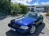 USED 2000 X MERCEDES-BENZ SL 3.2 SL320 2d 221 BHP-Fantastic low mileage example-The Designo SL Edition Mercedes is the individual range for exclusive paint finishes and high-quality interior appointments. This example in Designo Mystic Blue with a black leather interior, birds eye maple inlays as well as the optional wood trim on the gear shifter and steering wheel. It also comes equipped with the hardtop roof-Fitted with its original Designo Mercedes-Benz 18