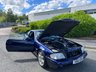 USED 2000 X MERCEDES-BENZ SL 3.2 SL320 2d 221 BHP-Fantastic low mileage example-The Designo SL Edition Mercedes is the individual range for exclusive paint finishes and high-quality interior appointments. This example in Designo Mystic Blue with a black leather interior, birds eye maple inlays as well as the optional wood trim on the gear shifter and steering wheel. It also comes equipped with the hardtop roof-Fitted with its original Designo Mercedes-Benz 18