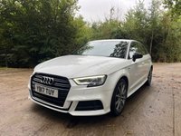 USED 2017 17 AUDI A3 2.0 TDI QUATTRO BLACK EDITION 5d 182 BHP ZERO DEPOSIT FINANCE AVAILABLE