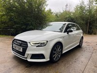 USED 2017 17 AUDI A3 2.0 TDI QUATTRO BLACK EDITION 5d 182 BHP ZERO DEPOSIT FINANCE AVAILABLE