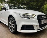 USED 2017 17 AUDI A3 2.0 TDI QUATTRO BLACK EDITION 5d 182 BHP ZERO DEPOSIT FINANCE AVAILABLE