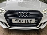 USED 2017 17 AUDI A3 2.0 TDI QUATTRO BLACK EDITION 5d 182 BHP ZERO DEPOSIT FINANCE AVAILABLE
