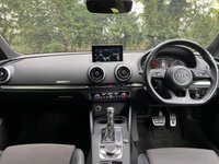 USED 2017 17 AUDI A3 2.0 TDI QUATTRO BLACK EDITION 5d 182 BHP ZERO DEPOSIT FINANCE AVAILABLE
