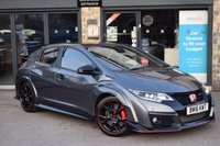 USED 2016 16 HONDA CIVIC 2.0 I-VTEC TYPE R GT 5d 306 BHP FHSH-RCAM-DAB-NAV-LOW MILEAGE