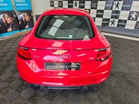 USED 2015 15 AUDI TT 2.0 TDI ULTRA SPORT 2d 182 BHP STUNNING LOW MILEAGE EXAMPLE IN BRILLIANT RED WITH GLOSS BLACK WHEELS. AUDI SERVICE. ONE YEARS MOT AND 6 MONTH WARRANTY
