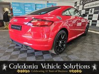 USED 2015 15 AUDI TT 2.0 TDI ULTRA SPORT 2d 182 BHP STUNNING LOW MILEAGE EXAMPLE IN BRILLIANT RED WITH GLOSS BLACK WHEELS. AUDI SERVICE. ONE YEARS MOT AND 6 MONTH WARRANTY