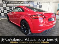 USED 2015 15 AUDI TT 2.0 TDI ULTRA SPORT 2d 182 BHP STUNNING LOW MILEAGE EXAMPLE IN BRILLIANT RED WITH GLOSS BLACK WHEELS. AUDI SERVICE. ONE YEARS MOT AND 6 MONTH WARRANTY