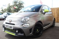USED 2020 70 ABARTH 595 1.4 595 PISTA 70TH ANNIVERSARY 3d 162 BHP VIEW AND RESERVE ONLINE OR CALL 01527-853940 FOR MORE INFO.
