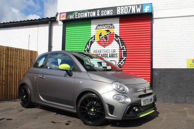 2020 70 Abarth 595 1.4 595 PISTA 70TH ANNIVERSARY 3d 162 BHP