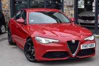 USED 2017 17 ALFA ROMEO GIULIA 2.0 TB VELOCE 4d 277 BHP FSH-LOW MILEAGE-ULEZ-CAZ