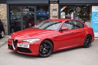 USED 2017 17 ALFA ROMEO GIULIA 2.0 TB VELOCE 4d 277 BHP FSH-LOW MILEAGE-ULEZ-CAZ