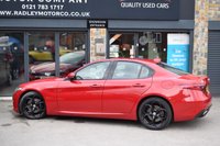 USED 2017 17 ALFA ROMEO GIULIA 2.0 TB VELOCE 4d 277 BHP FSH-LOW MILEAGE-ULEZ-CAZ