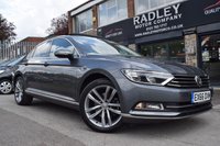 USED 2016 66 VOLKSWAGEN PASSAT 2.0 GT TDI BLUEMOTION TECHNOLOGY DSG 4d 148 BHP FVWSH-DIGITALCOCKPIT-PANROOF-1OWNER
