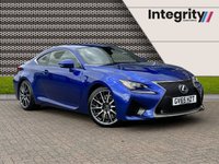 USED 2016 65 LEXUS RC F 5.0 V8 2d 471 BHP Low Miles, D/S/H
