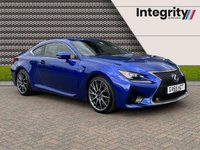 USED 2016 65 LEXUS RC F 5.0 V8 2d 471 BHP Low Miles, D/S/H