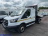 USED 2021 21 FORD TRANSIT 2.0 350 LEADER CRC ECOBLUE 129 BHP DOUBLE CAB TIPPER 