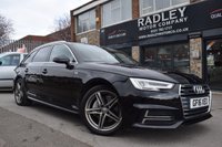 USED 2016 16 AUDI A4 3.0 AVANT TDI QUATTRO S LINE 5d 215 BHP FASH-RPARK-DAB-NAV-LED HEADLIGHTS
