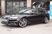 USED 2016 16 AUDI A4 3.0 AVANT TDI QUATTRO S LINE 5d 215 BHP FASH-RPARK-DAB-NAV-LED HEADLIGHTS