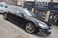USED 2016 16 AUDI A4 3.0 AVANT TDI QUATTRO S LINE 5d 215 BHP FASH-RPARK-DAB-NAV-LED HEADLIGHTS
