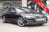USED 2016 16 AUDI A4 3.0 AVANT TDI QUATTRO S LINE 5d 215 BHP FASH-RPARK-DAB-NAV-LED HEADLIGHTS