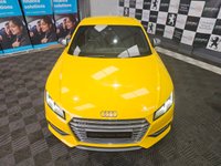 USED 2015 15 AUDI TT 2.0 TTS TFSI QUATTRO 2d 306 BHP VEGAS YELLOW WITH BLACK LEATHER. AUDI SERVICE HISTORY AND ONLY ONE FORMER OWNER. 6 MONTH WARRANTY