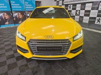 USED 2015 15 AUDI TT 2.0 TTS TFSI QUATTRO 2d 306 BHP VEGAS YELLOW WITH BLACK LEATHER. AUDI SERVICE HISTORY AND ONLY ONE FORMER OWNER. 6 MONTH WARRANTY