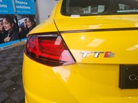 USED 2015 15 AUDI TT 2.0 TTS TFSI QUATTRO 2d 306 BHP VEGAS YELLOW WITH BLACK LEATHER. AUDI SERVICE HISTORY AND ONLY ONE FORMER OWNER. 6 MONTH WARRANTY